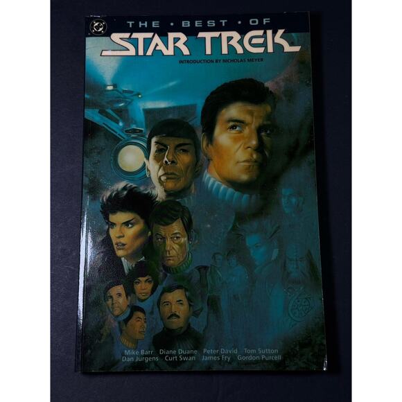 The Best Of Star Trek DC SC Graphic Novel 1991 1st Printing - Picture 1 of 2